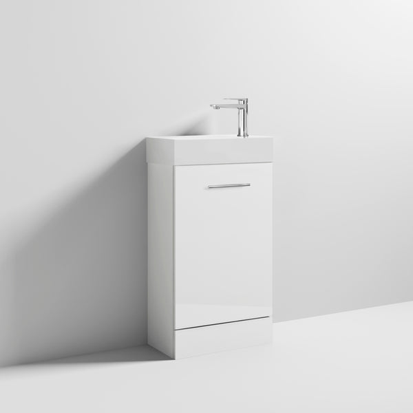Wall Hung Compact Cabinet & Basin