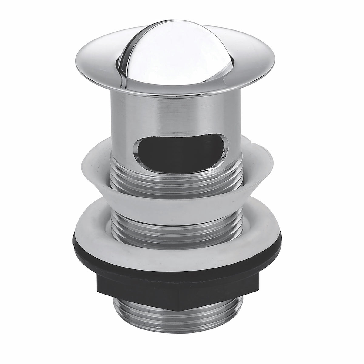Round Flip Slotted  Basin Waste