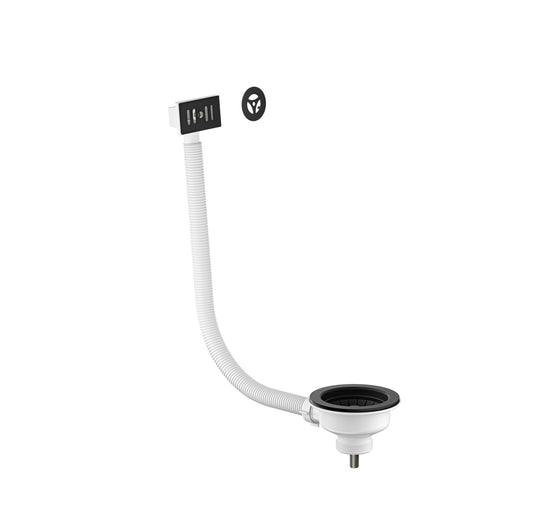 Black Universal Kitchen Sink Waste