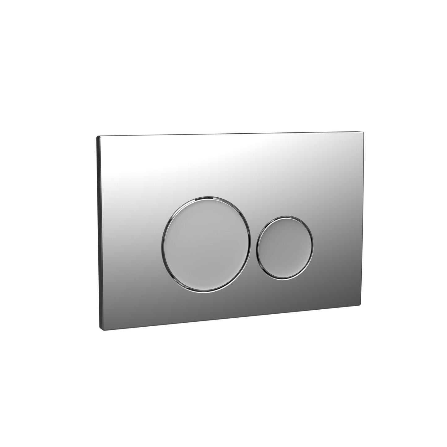 ROUND  DUAL FLUSH BUTTON