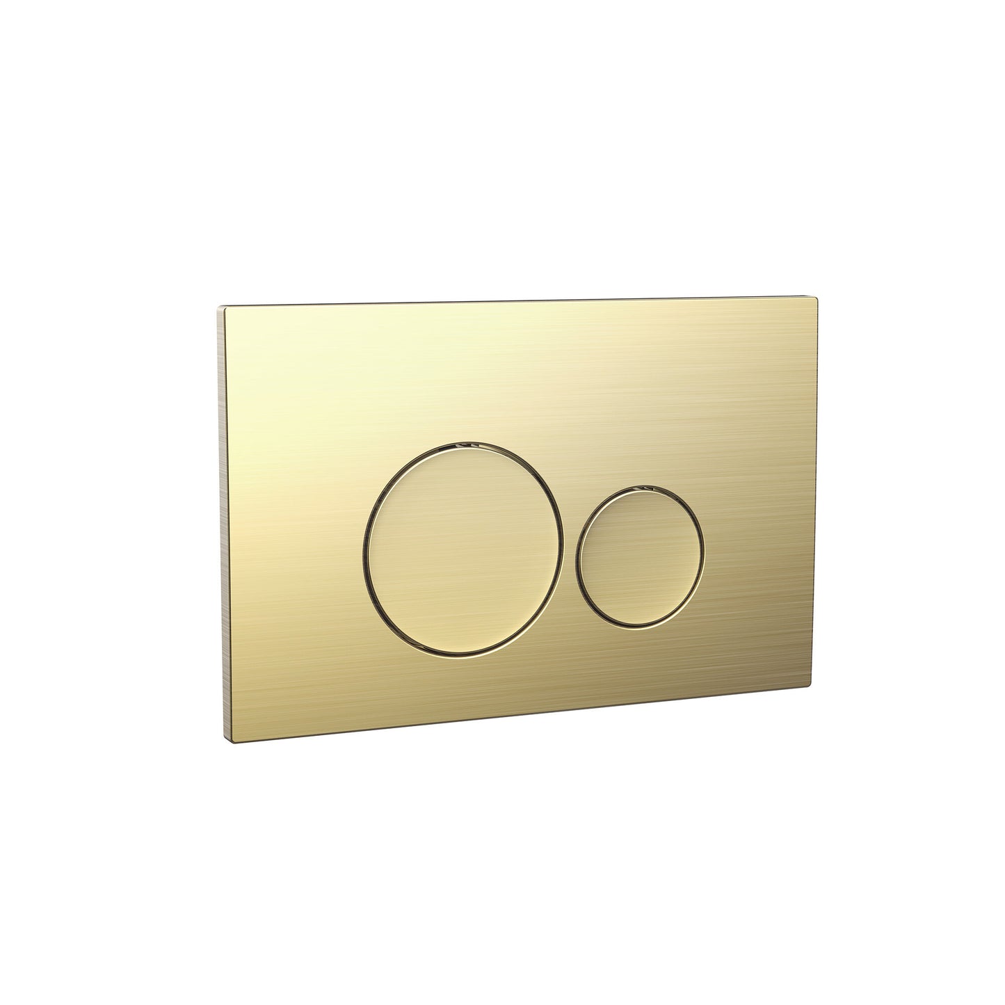 ROUND  DUAL FLUSH BUTTON