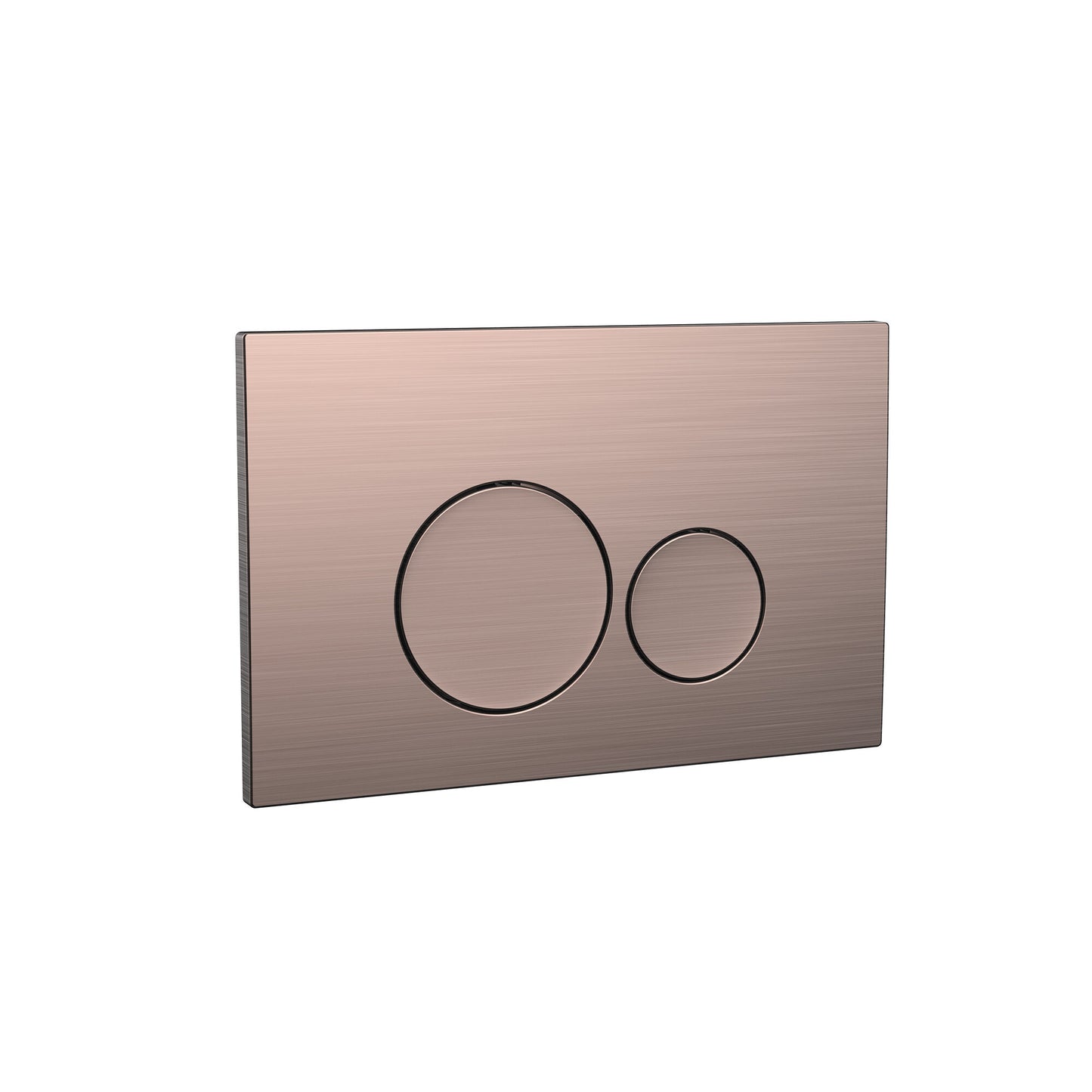 ROUND  DUAL FLUSH BUTTON