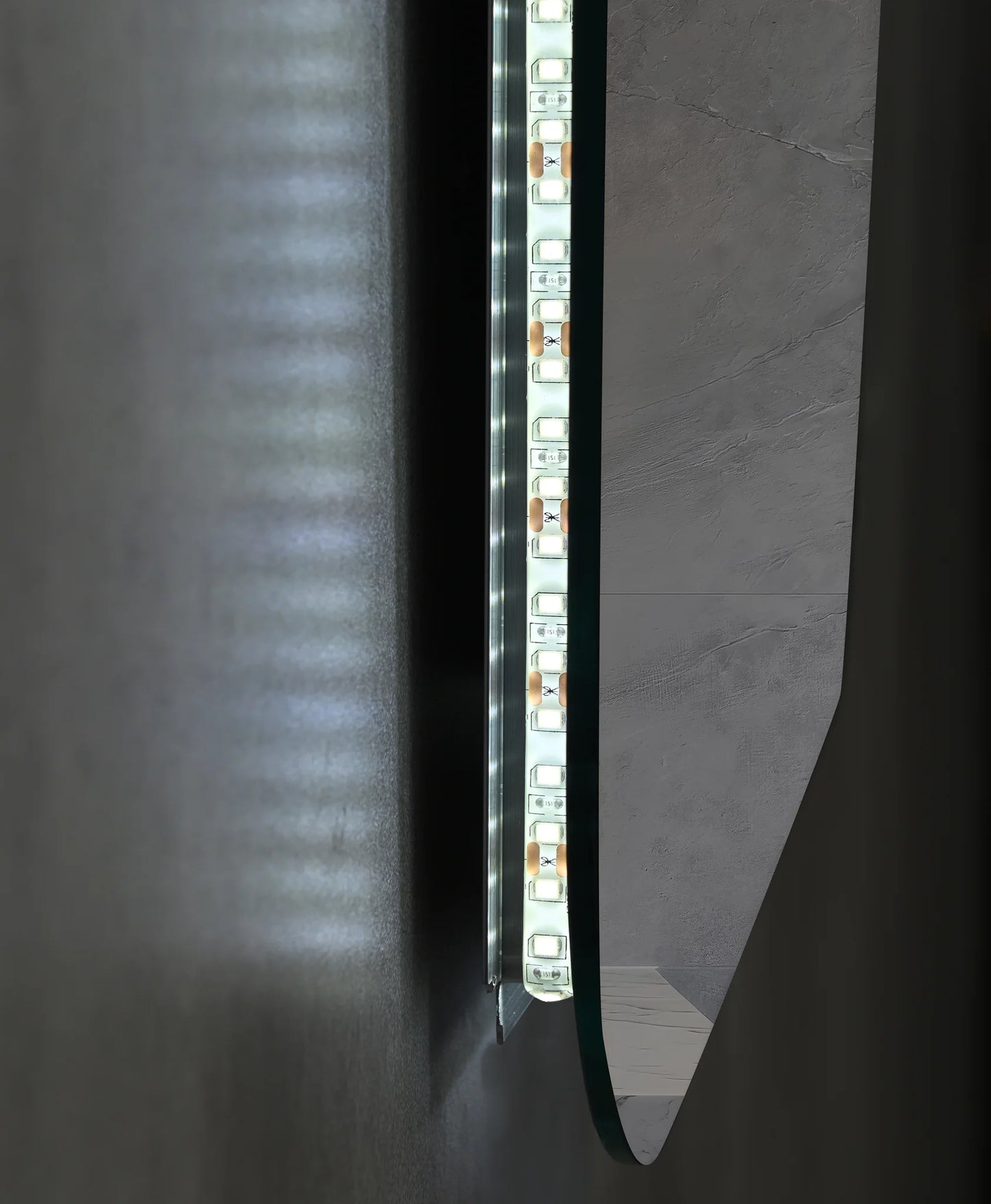 Rounded Edge LED Mirror