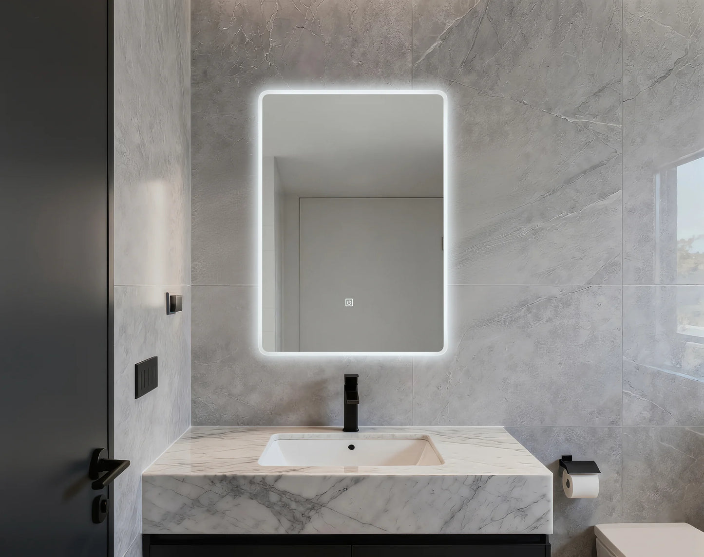 Classic Rectangular LED Mirror