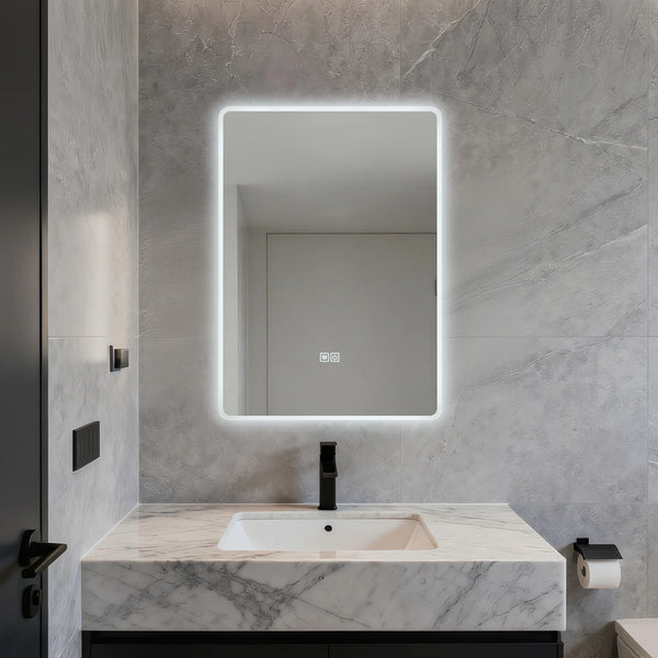Classic Rectangular LED Mirror