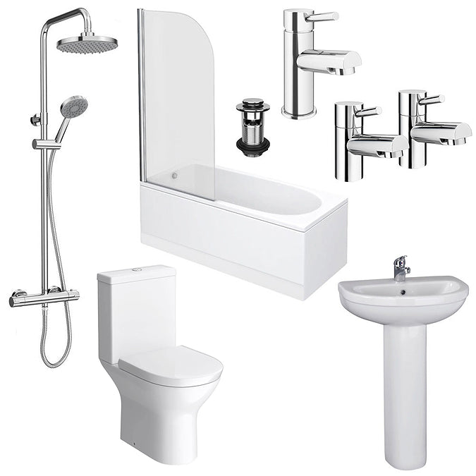 WWP Modern Bathroom (1600 X 700mm Bath)