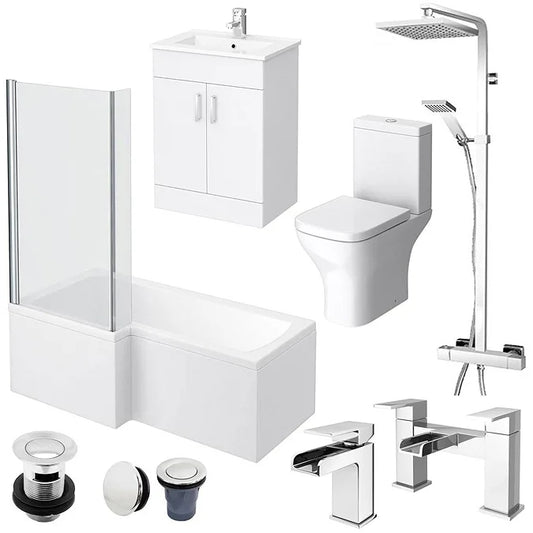 WWP L-Shaped Bathroom Package