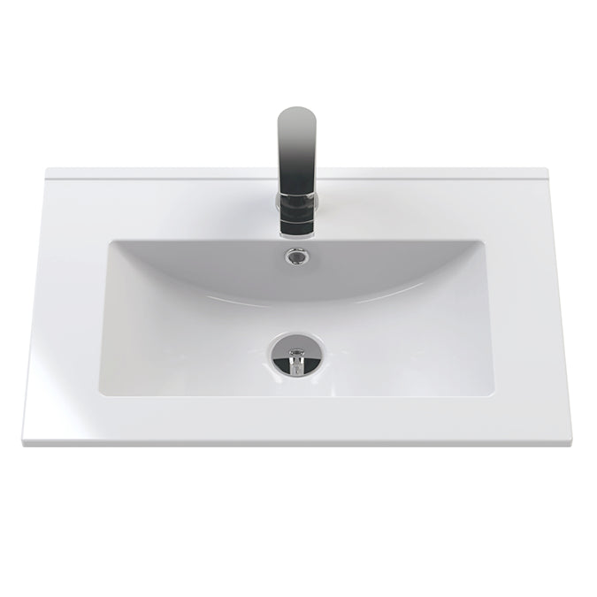 WWP Matt Black Modern Bathroom Package (1600 X 700mm Bath)