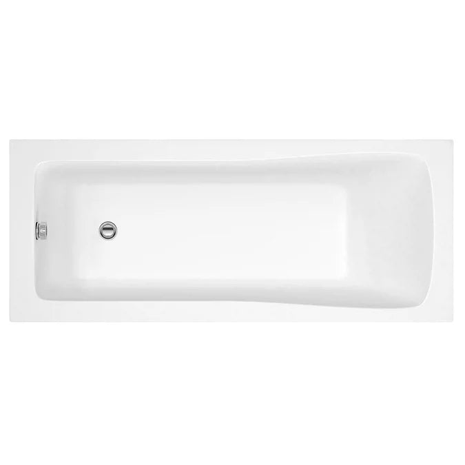 WWP Matt Black Modern Bathroom Package (1500 X 700mm Bath)