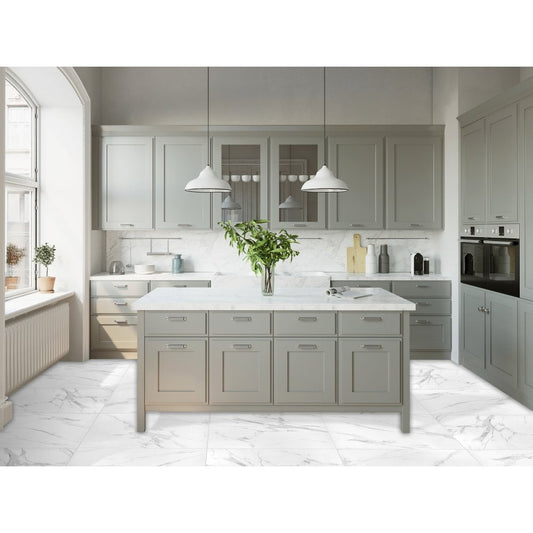 Carrara Matt - 1000mm x 2400mm x 10mm - Matt - Waterproof - 1 Fire Rated