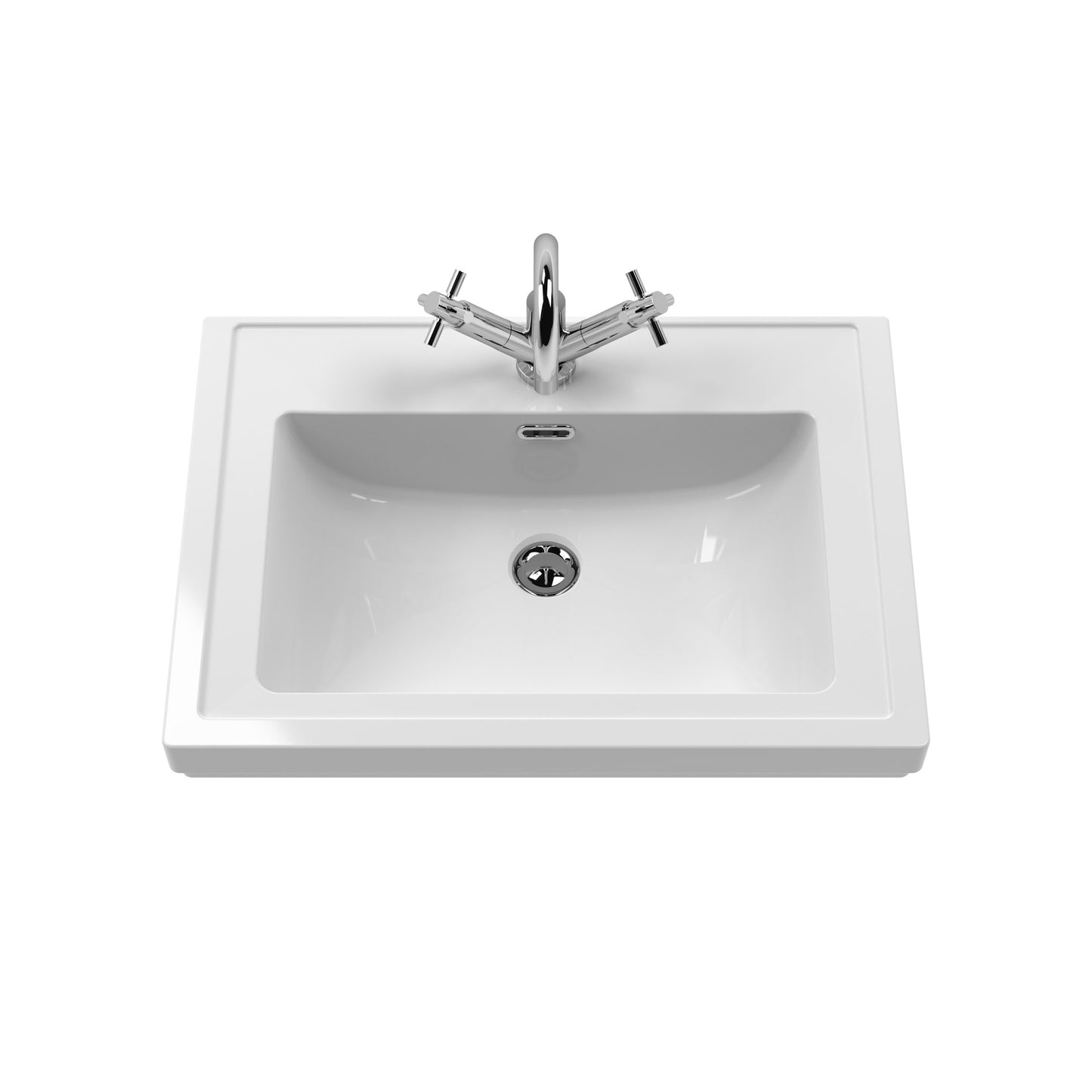 Fireclay Basin 1 Tap Hole