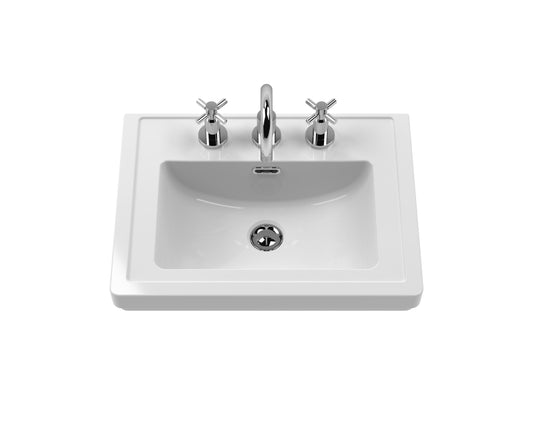 Fireclay Basin 3 Tap Hole