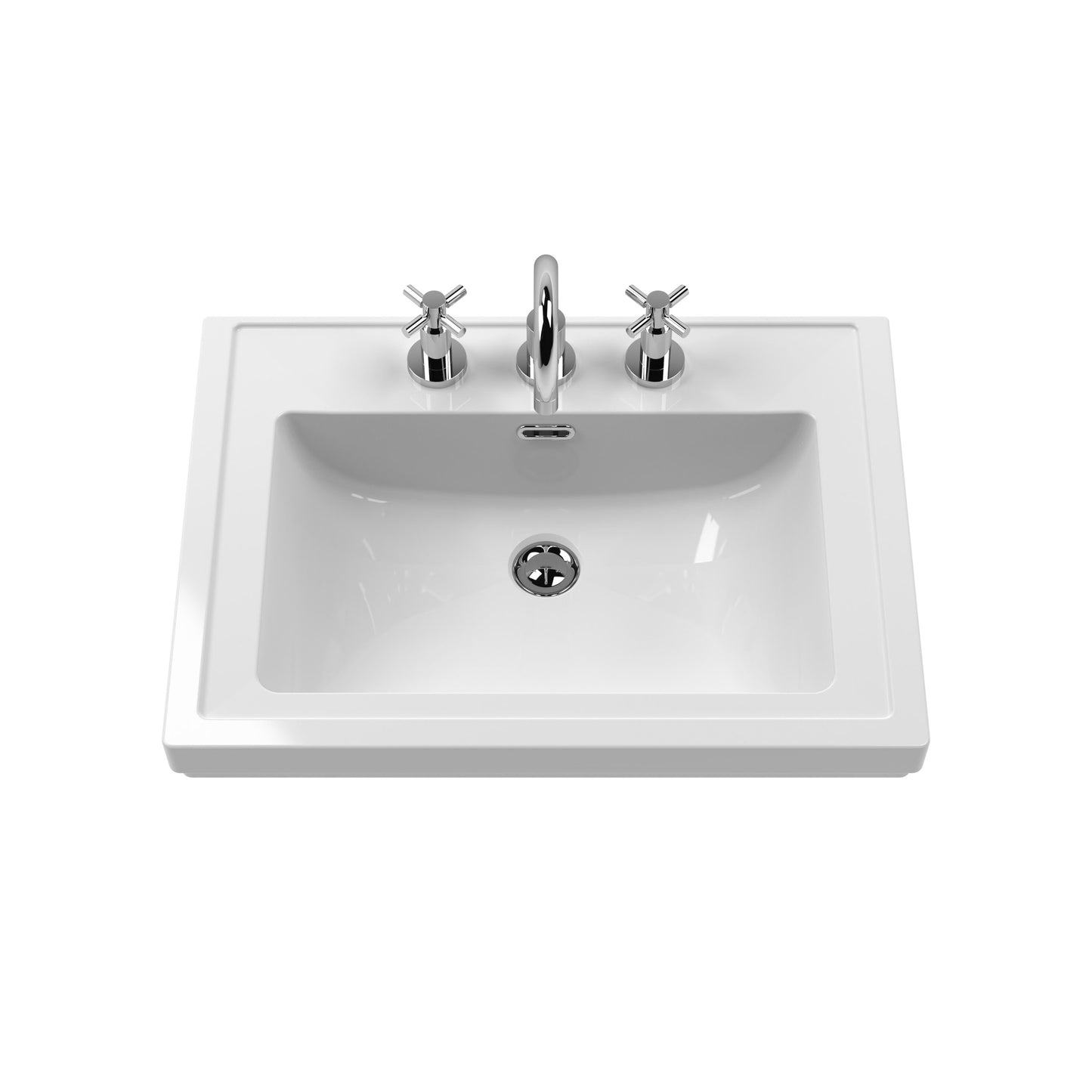 Fireclay Basin 3 Tap Hole