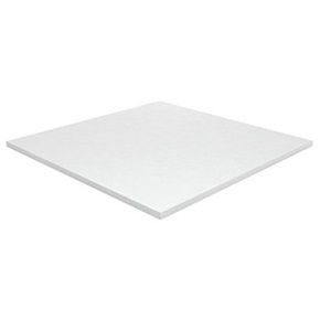 Gypsum tile White