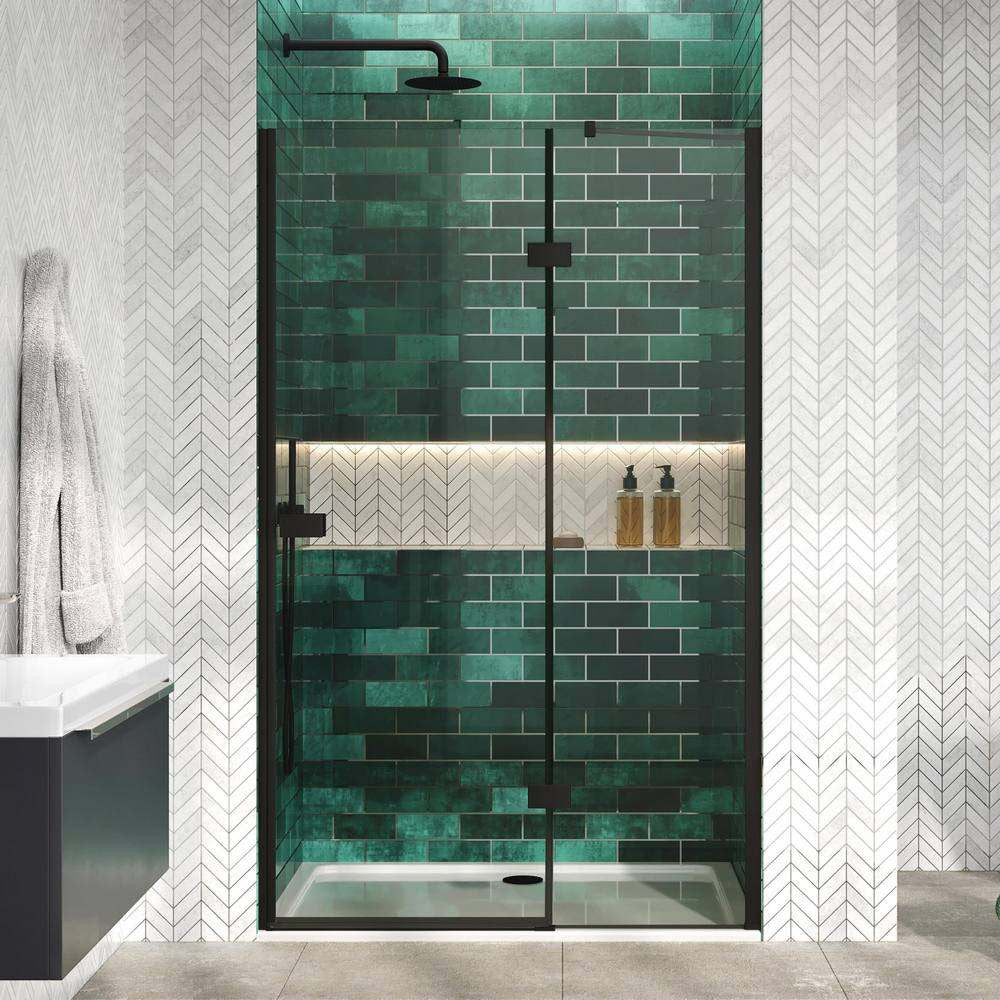 Athena Hinged Door & in-line - Black