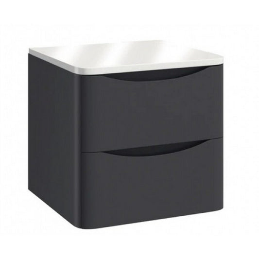 Bella 600 Wall Hung Cabinet - MattGrey