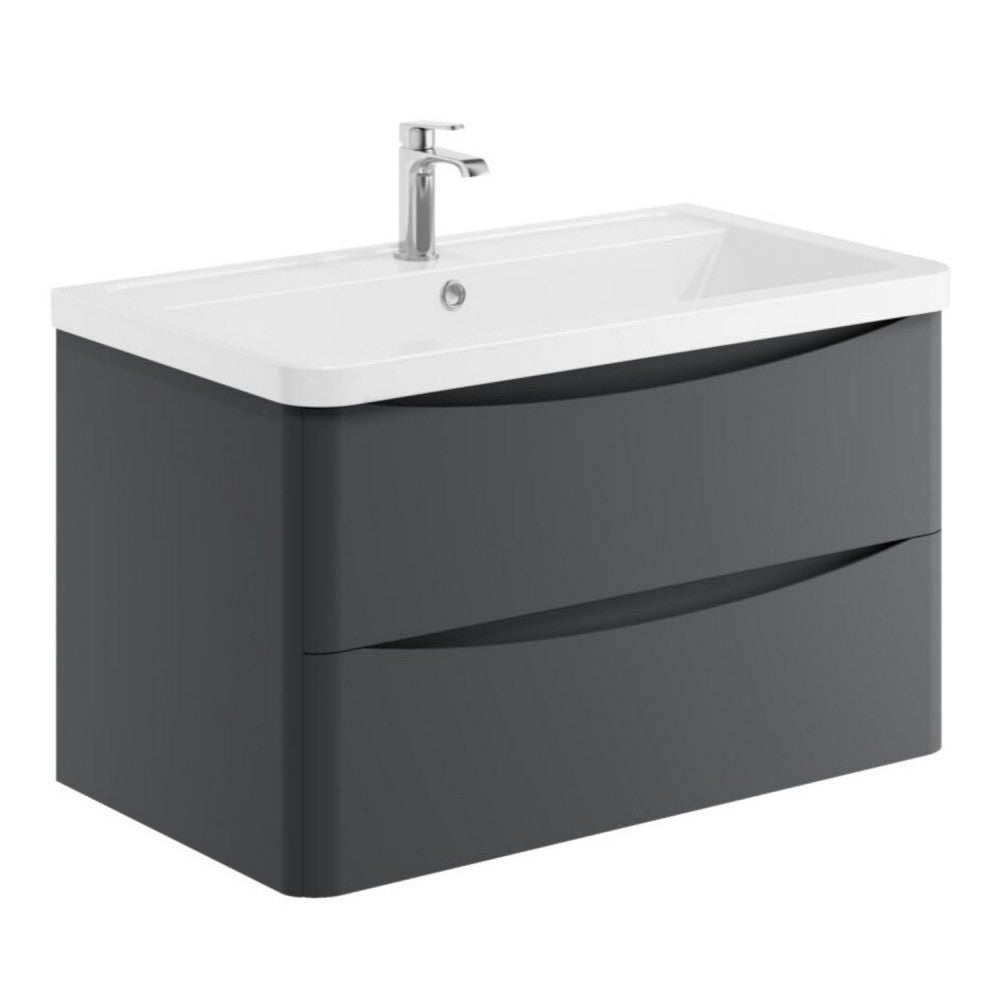Bella 800 Wall Hung Cabinet - Matt